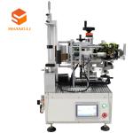 Semi Automatic Pneumatic Wine Juice Bottle Labeling Machine with 10mm-60mm Label