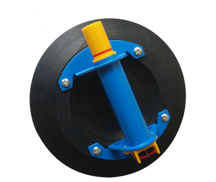100kgs Hand Pump Glass Sucker / Glass Lifting Suckers On Smooth Surfaces