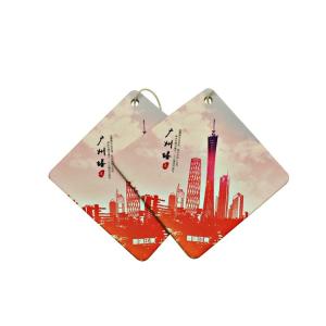 Wholesale Printing Logo 65*65mm Hanging Paper Car Air Freshener from china suppliers