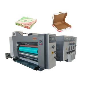Wholesale Two Color Flexo Printer Slotter Die Cutter Adapt PLC Controlling from china suppliers