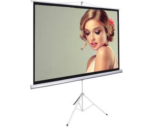 Wholesale Matte White Tripod Projection Screen Stand / Floor Pull Up Movie Theater Screen from china suppliers
