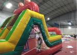 Customizable Small Football Inflatable Obstacle Course For Kids 3 Years Warrenty