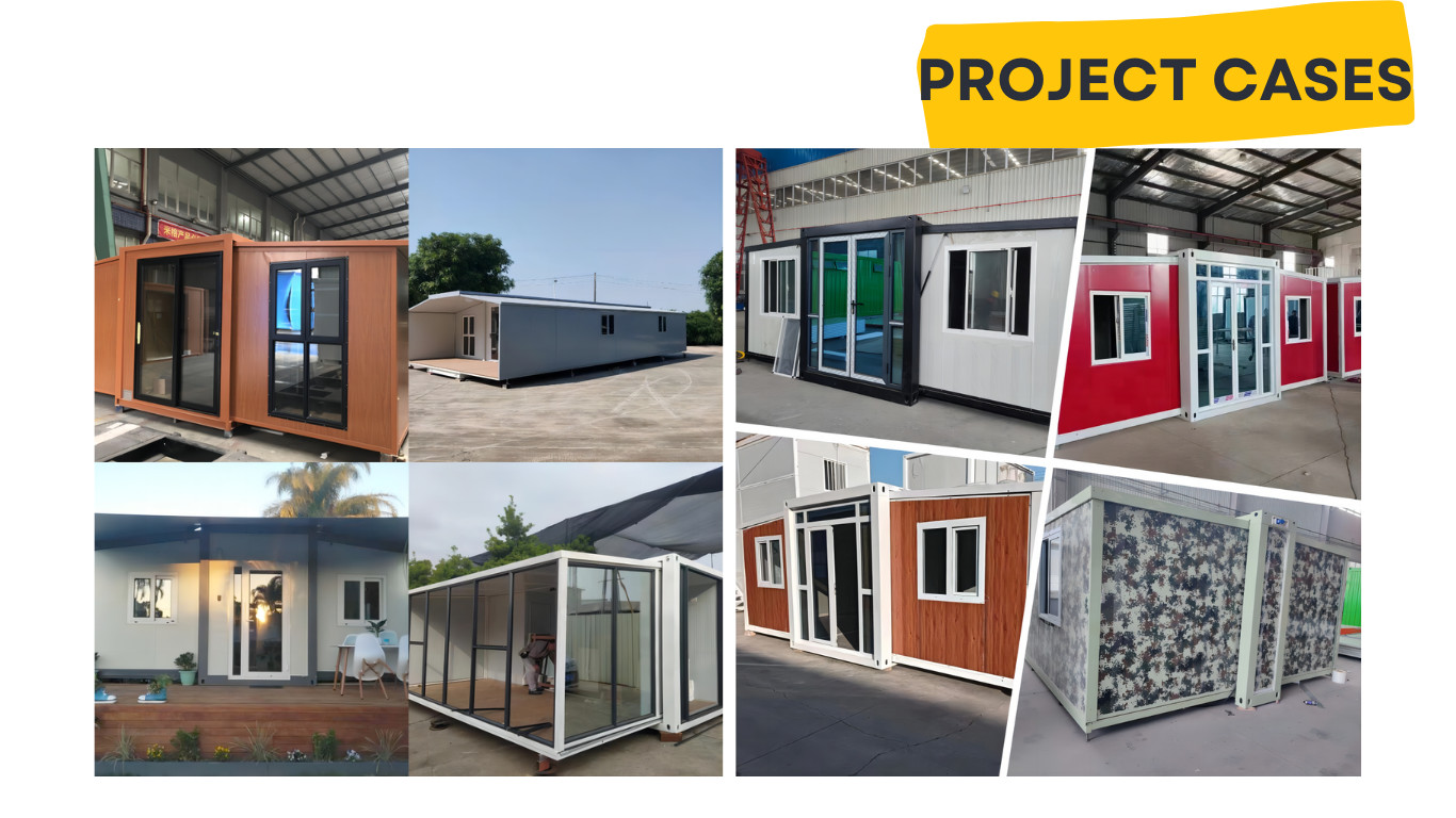 Prefabricated Expandable Container House 40ft Steel Luxury Villa Home