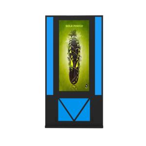 Wholesale 65 Inch Advertising Kiosks Displays 2500cd/M2 Brightness 5ms Response Time from china suppliers