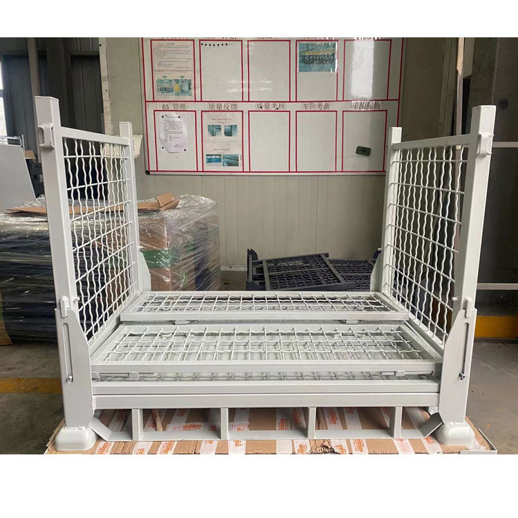 Customized Foldable Collapsible Pallet Cage Efficient Storage Solution