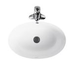 Porcelain Bathroom Basin Modern Under Counter 522x361x231mm