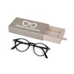 Customized Sunglasses Box Packaging With White Silk Screen Printing