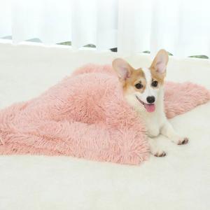 Wholesale Multicolor Dog Blanket Washable Long Plush Warm Pet Sleeping Blanket from china suppliers