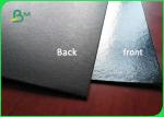 800gsm 1000gsm Book Binding Board , High glossy Laminated black cardboard For