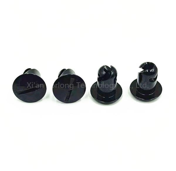 Universal Black 7/16"x.550" Aluminum Dzus Dome Head Buttons The Perfect Addition