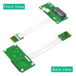 8Gbps NGFF M.2 Key A/E to PCI-E Express X4 USB Riser Card
