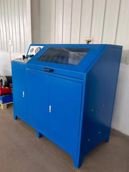 Steel Hose Pressure Testing Machine Compliant Pressure 200 Mpa For Long Lasting