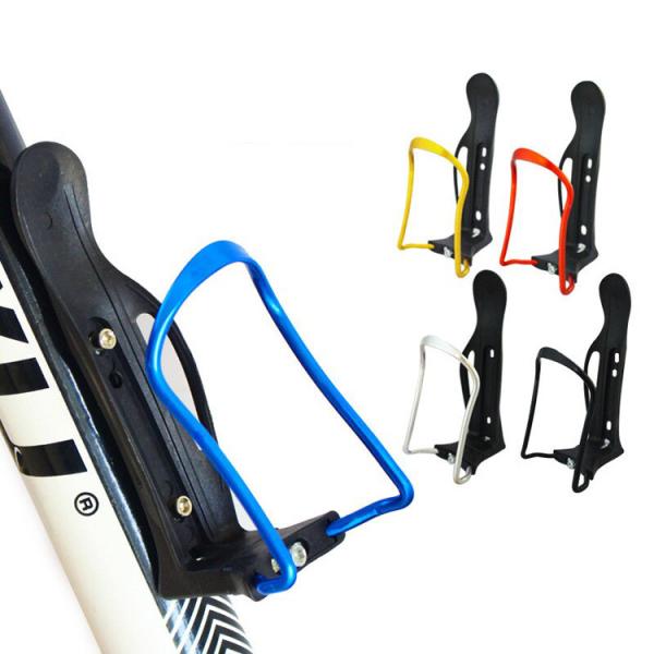 Alloy Aluminum Bike Basket Water Bottle Holder Cycling Rear Saddle Mount Holder