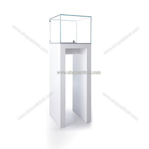Wholesale Free Standing Modern Display Wooden Glass Jewelry Display Cabinet from china suppliers
