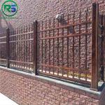 Multicolor Contemporary Aluminum Fence Spaced Picket Decorative Metal Fence
