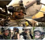 ESS CS outdoor goggles desert windproof goggles tactical 3 lense Tactical