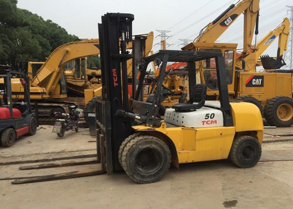 Used TCM FD50 Forklift Japan original used TCM 5T forklift used TCM forklifet