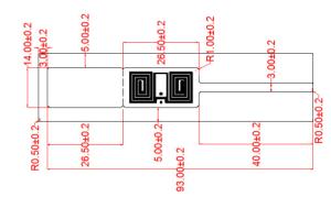 Wholesale UHF RFID Jewelry label LAB103S , Passive Jewelry Tamper proof Tracking Security UHF Rfid Tag Jewellery Label from china suppliers
