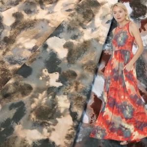 Wholesale 50gsm-100gsm Tie Dye Printed Fabric Polyester Spandex Chiffon Fabric from china suppliers
