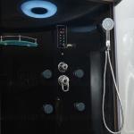 Dry Sauna Combined Wet Steam Room Wooden Sauna Cubicle With Shower Cabin