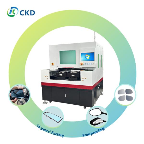 Accurate Glass Cutting Cutting Size 260x400mmx2 Glass Mirror Cutting Machine