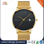 PU Leather Fashion Men Wrist Watch Quartz Watch PU Strap Circular Dial Fashion