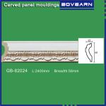 Plaster-like polyurethane decorative wall trims for interior decoration color