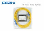 1x8 One In Eight Out SC / UPC Fiber Optic splitter plc , optical fiber splitter