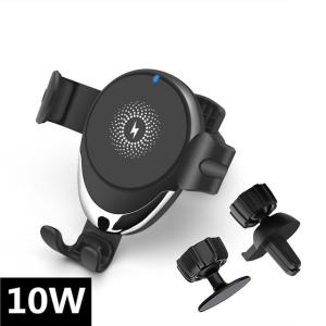Wholesale Car smart sensor Wireless Phone Charger Stand Phone Holder 10W 9V 1.67A from china suppliers