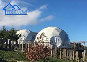 Wholesale Outdoor Custom Luxury Camping PVC Living Room Glamping Dome Resort Tent from china suppliers