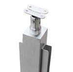 Hardware Accessory Square Stainless Steel Balustrade Posts Anti Corrosion