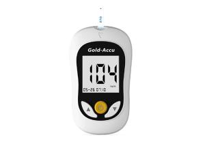 Wholesale GOLD-ACCU Blood Sugar Testing Devices Diabetes Blood Checking Machine Long Battery Lifetime from china suppliers
