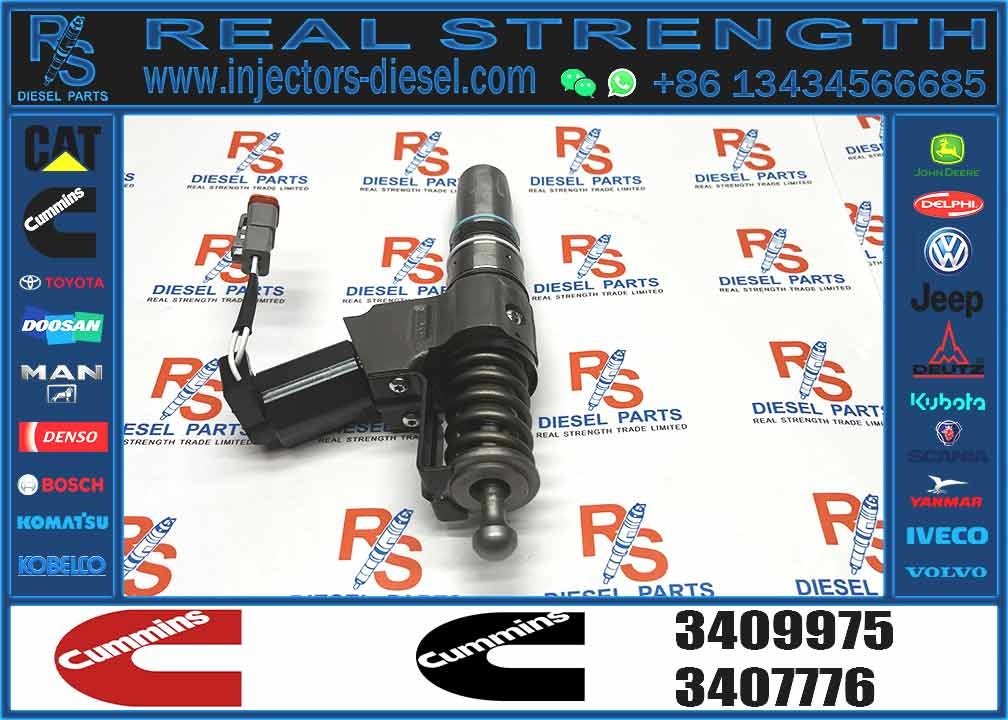 Auto Parts Common Rail Diesel Fuel Injector 3407776 3411385 3087558F For Cummins QSN14 N14
