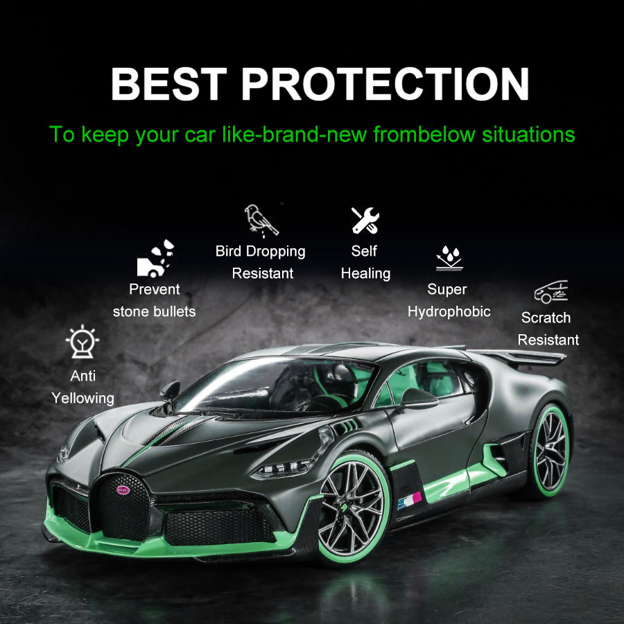 Glossy TPU Color Changing PPF Anti Stain Self-Adhesive Self Healing Car Wrap Film Color PPF Wrap