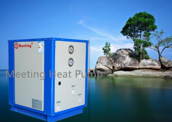 Meeting 12KW Geothermal Ground Source To Water Heat Pump Heating Thermostat With