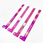 Custom Logo Promotional Item Wristbands Vinyl One Layer PVC Waterproof Colorful
