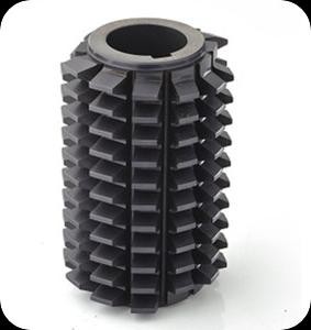 High Speed Dry Gear Cutting Hob Tool Hole Type M0.1 - M6 Modulus