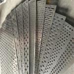 Decorative 304 Stainless Steel Perforated Sheet Customized Size High Weatherabil