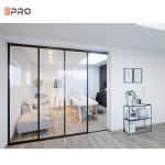 Aluminum Sliding Glass Pocket Doors Interior Noiseless System