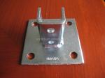 Standard Steel Channel Post Base Accessories C Channel 1-5/8"