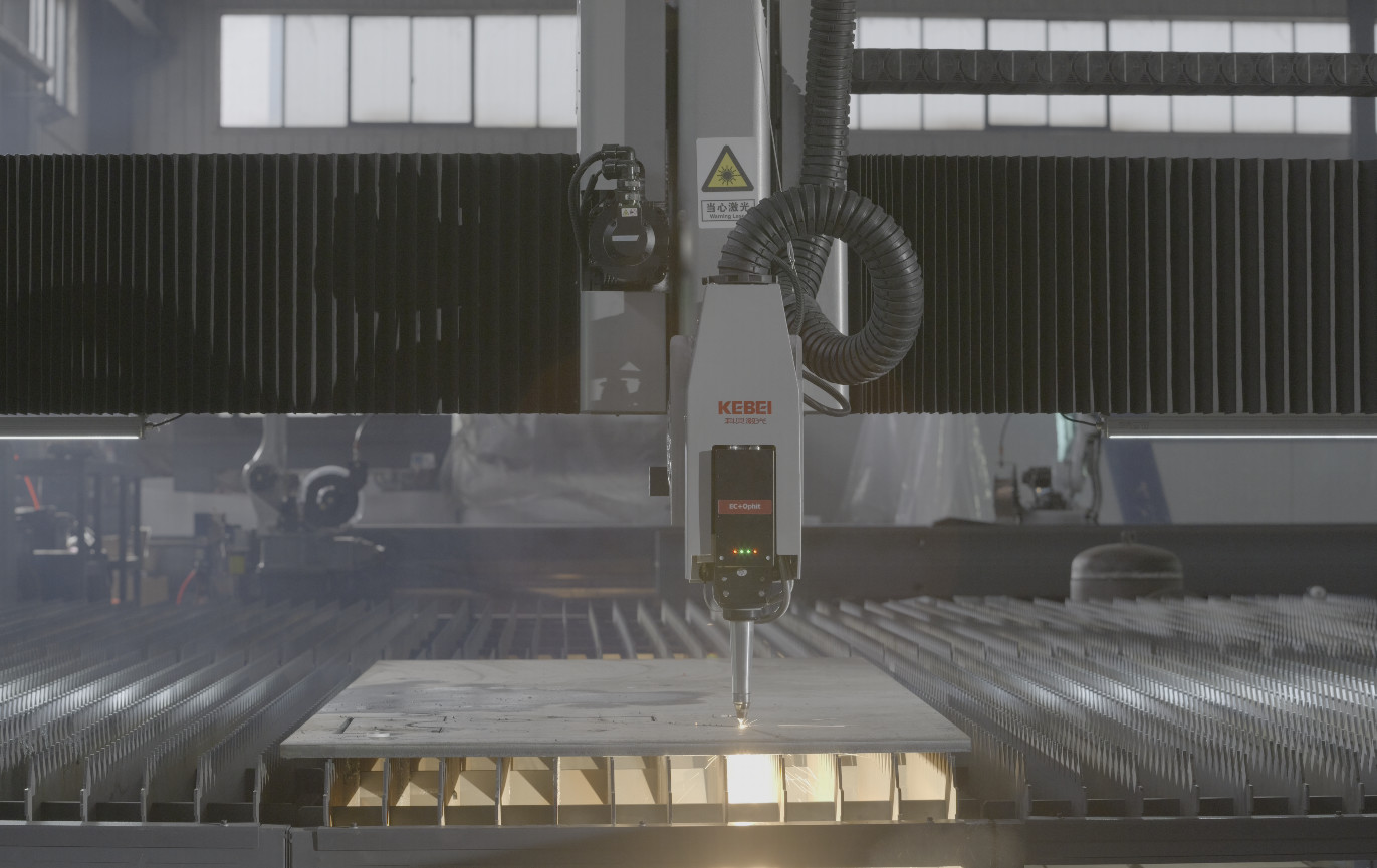 24000mm Workbench Gantry Laser Cutting Machine Powered by Fiber Laser for AC380V/50Hz Power Supply