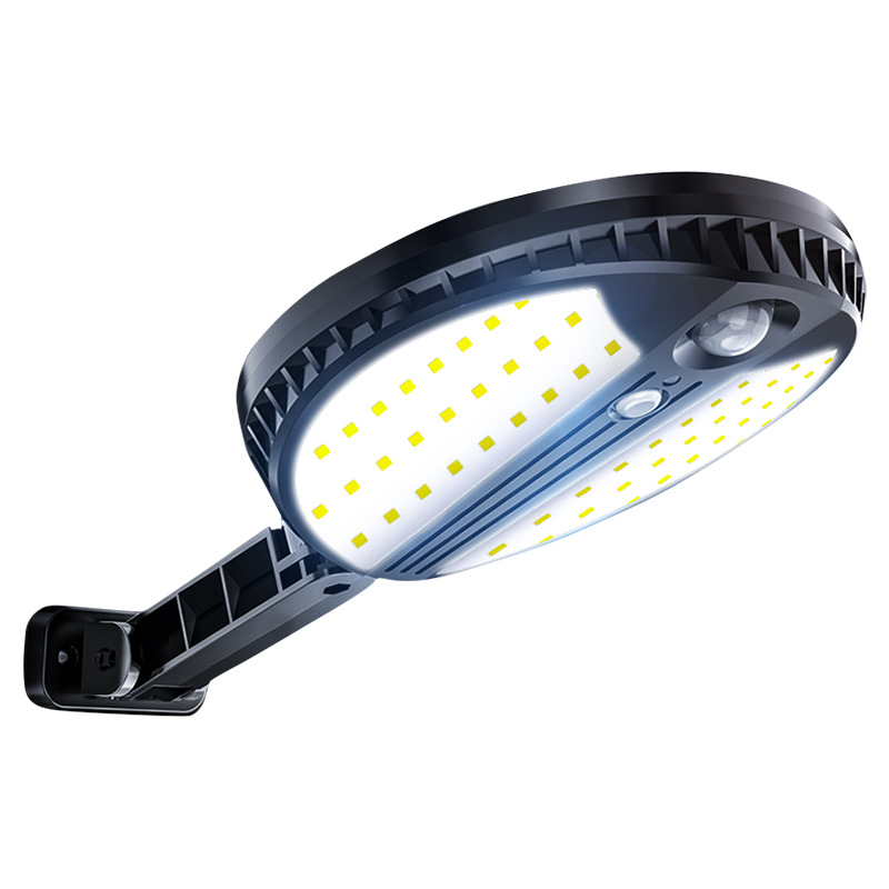 Remote PIR 70pcs 2835SMD Smart Municipal Pole Solar Street Light 35W Body Induction