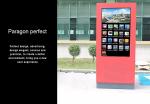 43'' Dustproof Multi Touch Dual Screen Full HD Media Outdoor Kiosk Totem