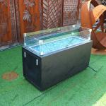 Rectangle Garden Propane Gas Outdoor Firepit