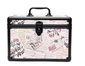 Wholesale OEM Cosmetics Case Jewelry Organiser Vanity Storage Box Beauty Train Case from china suppliers