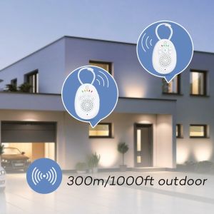 Modern VOX Audio Baby Monitor Microphone Battery Operated Wireless Portable