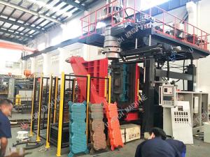 Wholesale Mini Plastic Blow Molding Machine 60L Roadblock Bottle Manufacturing from china suppliers