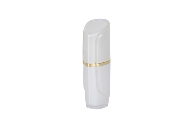 White Acrylic Obilque Cap 30-50-100-120ml Lotion Bottle 30-50g Cream jar Skincare Cosmetic Packaging Set