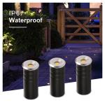 IP67 Mini buried recessed inground light deck led lights