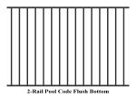Tubular Steel Fencing Panels 2000mm Height come with 32mmx32mm tubing vertical